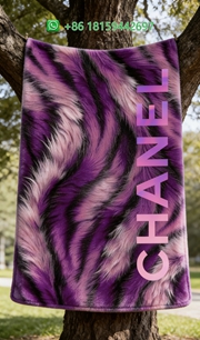 Chanel Throw Blankets